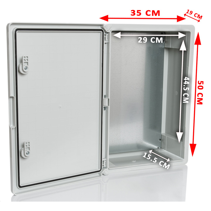 Все PP3006-7037 пластиковый шкаф с непрозрачной дверью видеонаблюдения в магазине Vidos Group