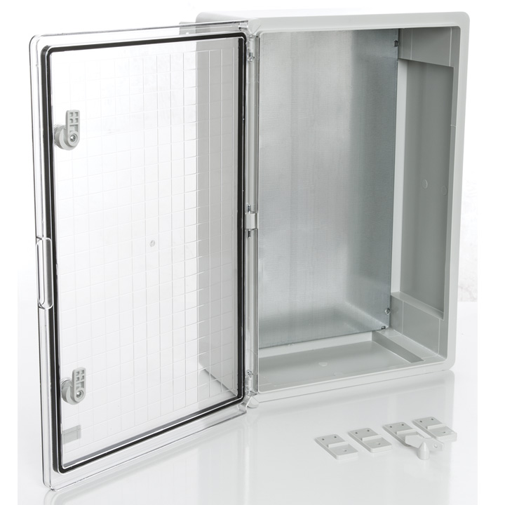 Все PP3018 пластиковый шкаф с прозрачной дверью видеонаблюдения в магазине Vidos Group