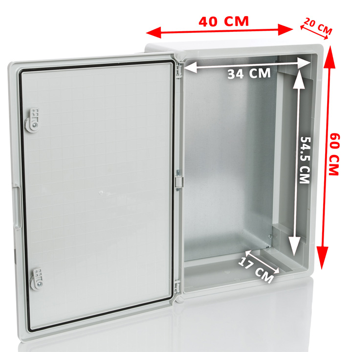 Все PP3008-7037 пластиковый шкаф с непрозрачной дверью видеонаблюдения в магазине Vidos Group