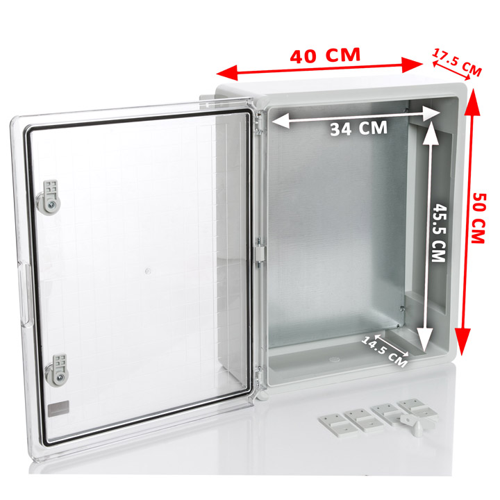 Все PP3013 пластиковый шкаф с прозрачной дверью видеонаблюдения в магазине Vidos Group