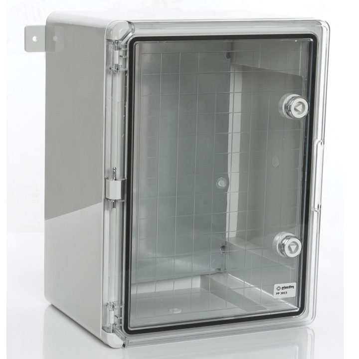 Все PP3015 пластиковый шкаф с прозрачной дверью видеонаблюдения в магазине Vidos Group