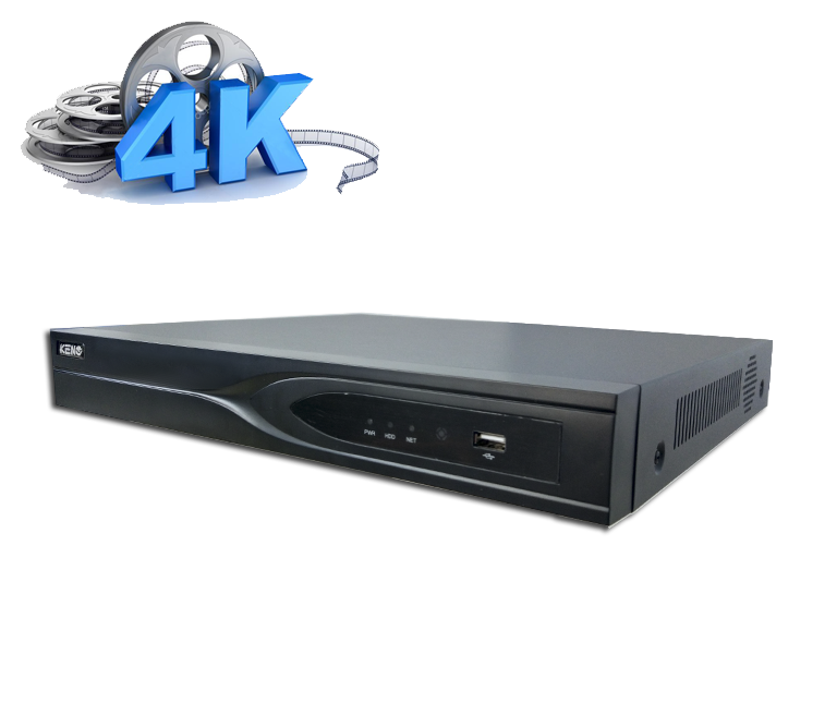 Все Keno KN-PRO32/2-16P-4K 32-х потоковый ONVIF NVR 16xPOE с функциями Face Detector и Cross Line видеонаблюдения в магазине Vidos Group