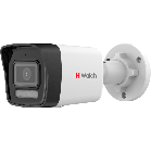 HiWatch DS-I850M(B)(4mm) 8Мп уличная цилиндрическая IP-камера с гибридной Smart-подсветкой и встроенным микрофоном