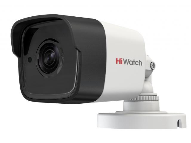 Все HiWatch DS-T500 (2.4 mm) 5 MPx уличная цилиндрическая HD-TVI камера с EXIR-подсветкой до 20м видеонаблюдения в магазине Vidos Group