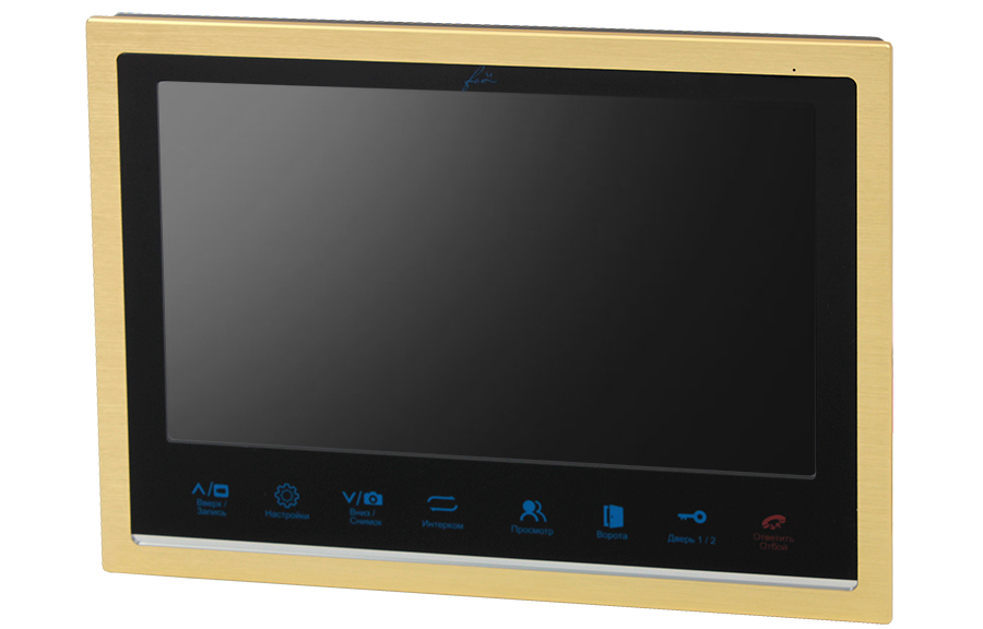 Лучшая цена на Fox FX-HVD100C V2 (РУБИН 10G) AHD 2.0 видеодомофон 10" LCD с памятью SD купите с доставкой на дом #оставайтесьдома