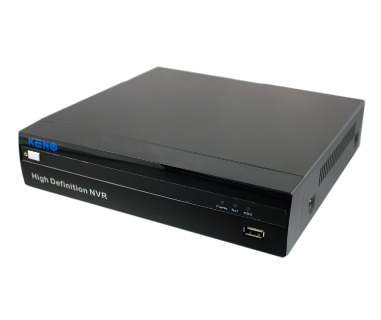Все Keno KN-0808FHD/1 APOE8 8-и  потоковый FHD standalone ONVIF  Passive POE NVR видеонаблюдения в магазине Vidos Group