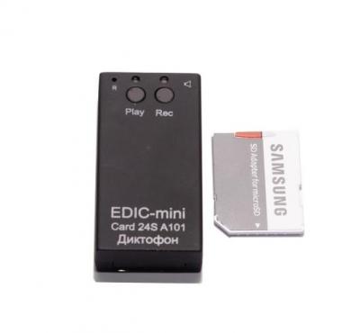 ТС Edic-mini CARD24S модель A101 диктофон цифровой