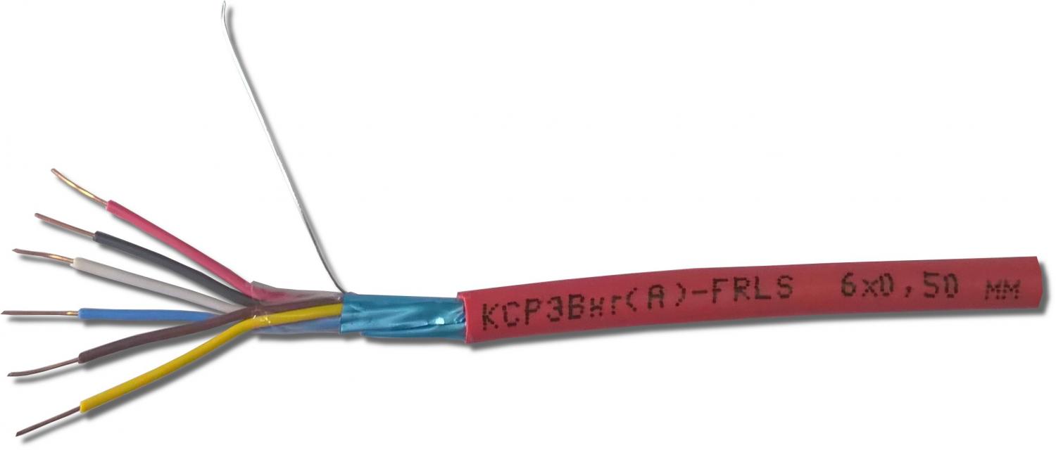 Паритет КСРЭВнг(А)-FRLS 6х0,5 (0,2 кв мм) кабель огнестойкий для групповой прокладки