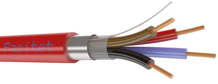 Паритет КСВЭВнг(А)-LS 4х0,5 (Паритет) кабель не распространяющий горение при групповой прокладке