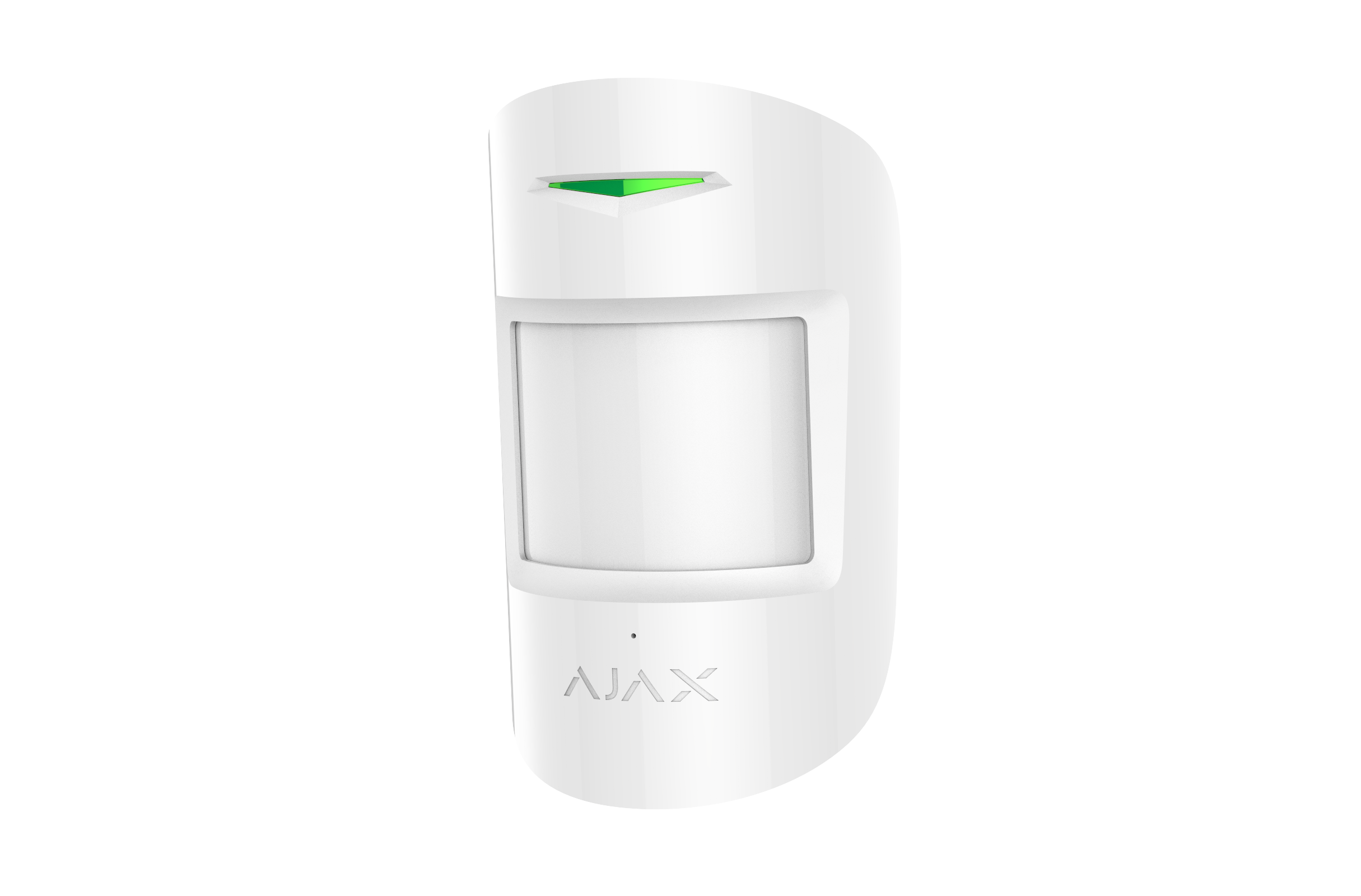 Все Ajax CombiProtect (W) Комбинированный датчик движения и разбития стекла видеонаблюдения в магазине Vidos Group