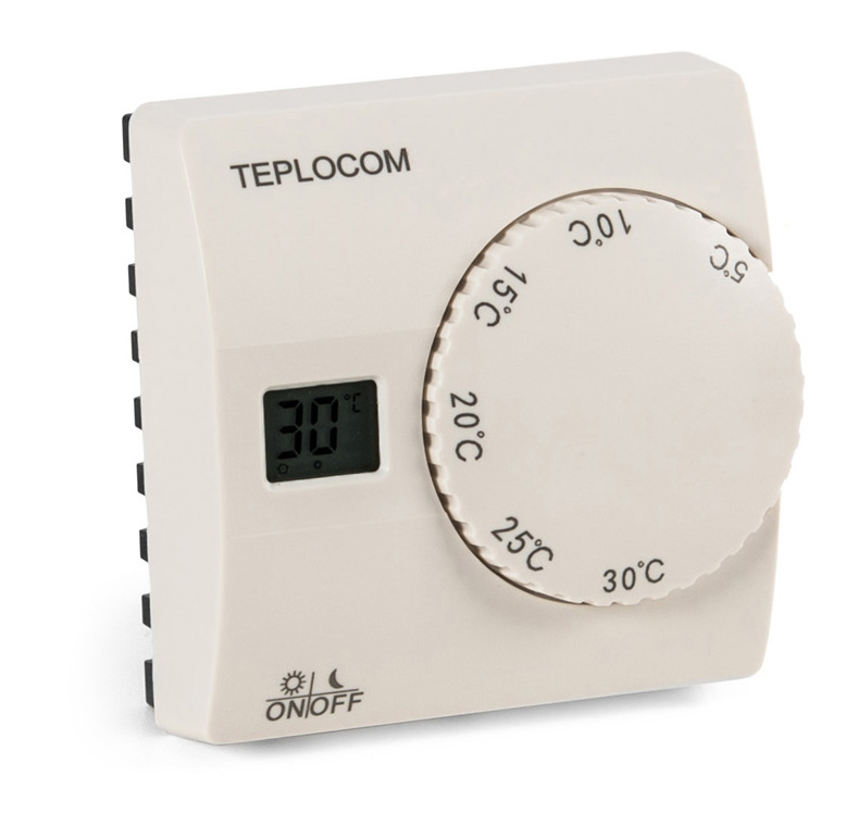 Все Бастион Teplocom TS-2AA/8A, термостат комнатный видеонаблюдения в магазине Vidos Group