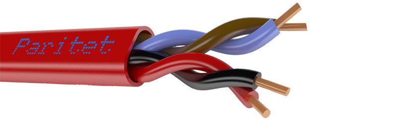 Паритет КСРВнг(А)-FRLS 4х2х0,8 (0,5 кв мм) кабель огнестойкий для групповой прокладки