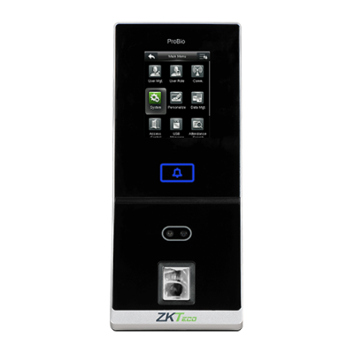 ZKTeco  биометрический терминал контроля доступа
probio