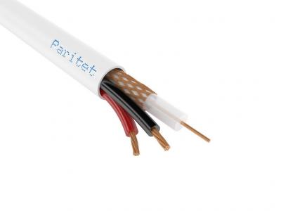Паритет КВТ-В-2 2х0,35 (белый) (Паритет) кабель комбинированный для видеонаблюдения