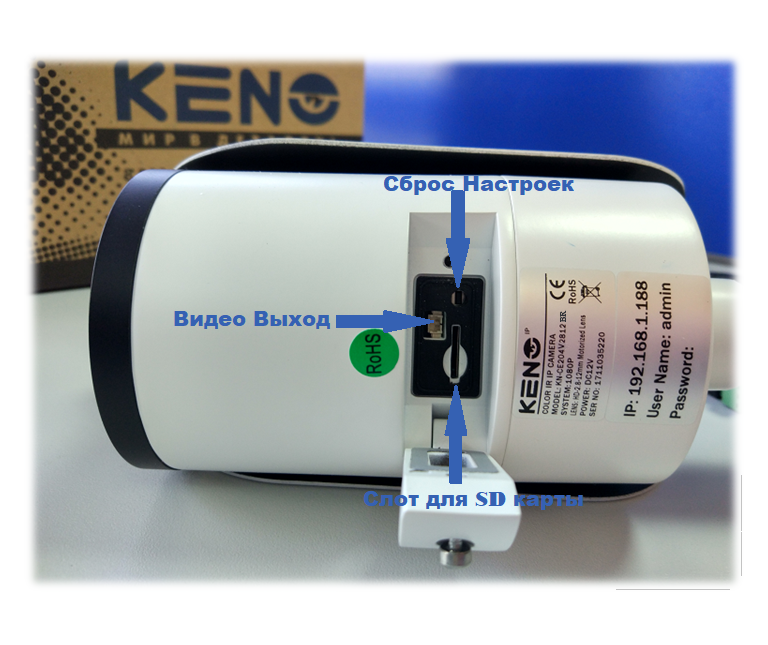 Все Keno KN-CE204V2812BR видеонаблюдения в магазине Vidos Group