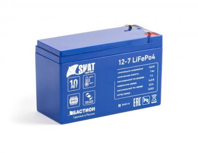 Бастион Skat i-Battery 12-7 LiFePo4 аккумуляторная батарея акб