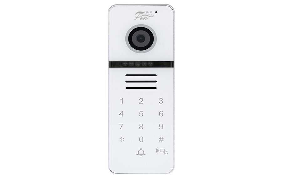 Все Fox FX-CP29 (Серебро) вызывная AHD видео панель (1080p)+код+считыватель Mifare видеонаблюдения в магазине Vidos Group