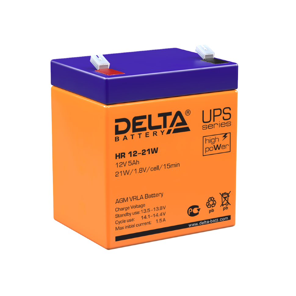 Все DELTA battery HR12-21 W видеонаблюдения в магазине Vidos Group
