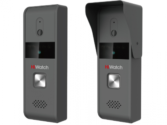 Все HiWatch DS-D100P комплект видеодомофона видеонаблюдения в магазине Vidos Group
