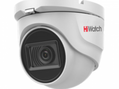 HiWatch DS-T203A (2.8 mm) 2 MPx уличная купольная HD-TVI камера с EXIR-подсветкой до 30м