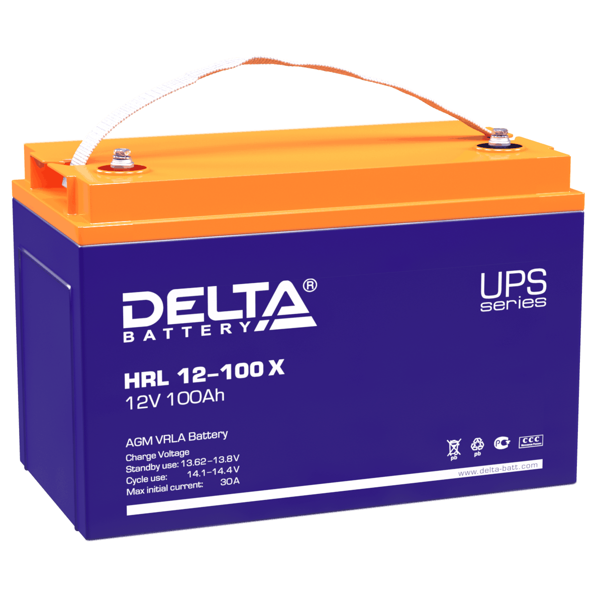 Все Батареи DELTA HRL 12-100 X видеонаблюдения в магазине Vidos Group