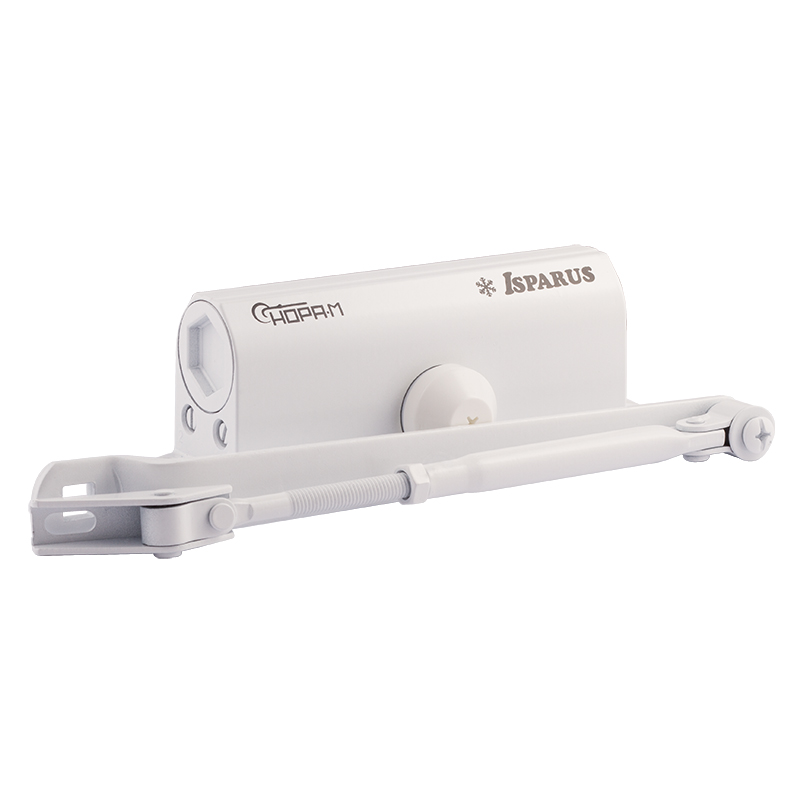 Все Доводчик НОРА-М 420 ISPARUS (от 40 до 90кг) (белый) морозостойкий 18719 видеонаблюдения в магазине Vidos Group