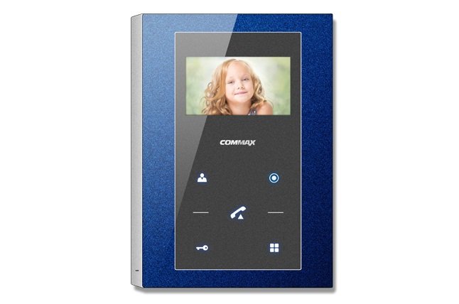 Все Commax CMV-43S (синий) монитор видеодомофона видеонаблюдения в магазине Vidos Group