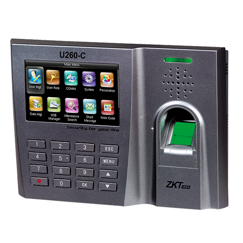 Все ZKTeco биометрический считыватель отпечатков пальцев u260-c видеонаблюдения в магазине Vidos Group