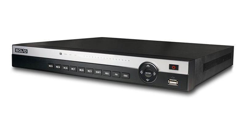 Все BOLID RGG-1622 вер.2 Видеорегистратор аналоговый до 16 каналов BNC видеонаблюдения в магазине Vidos Group