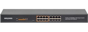 Все Коммутатор Ethernet с поддержкой PoE Beward STW-16P8 видеонаблюдения в магазине Vidos Group