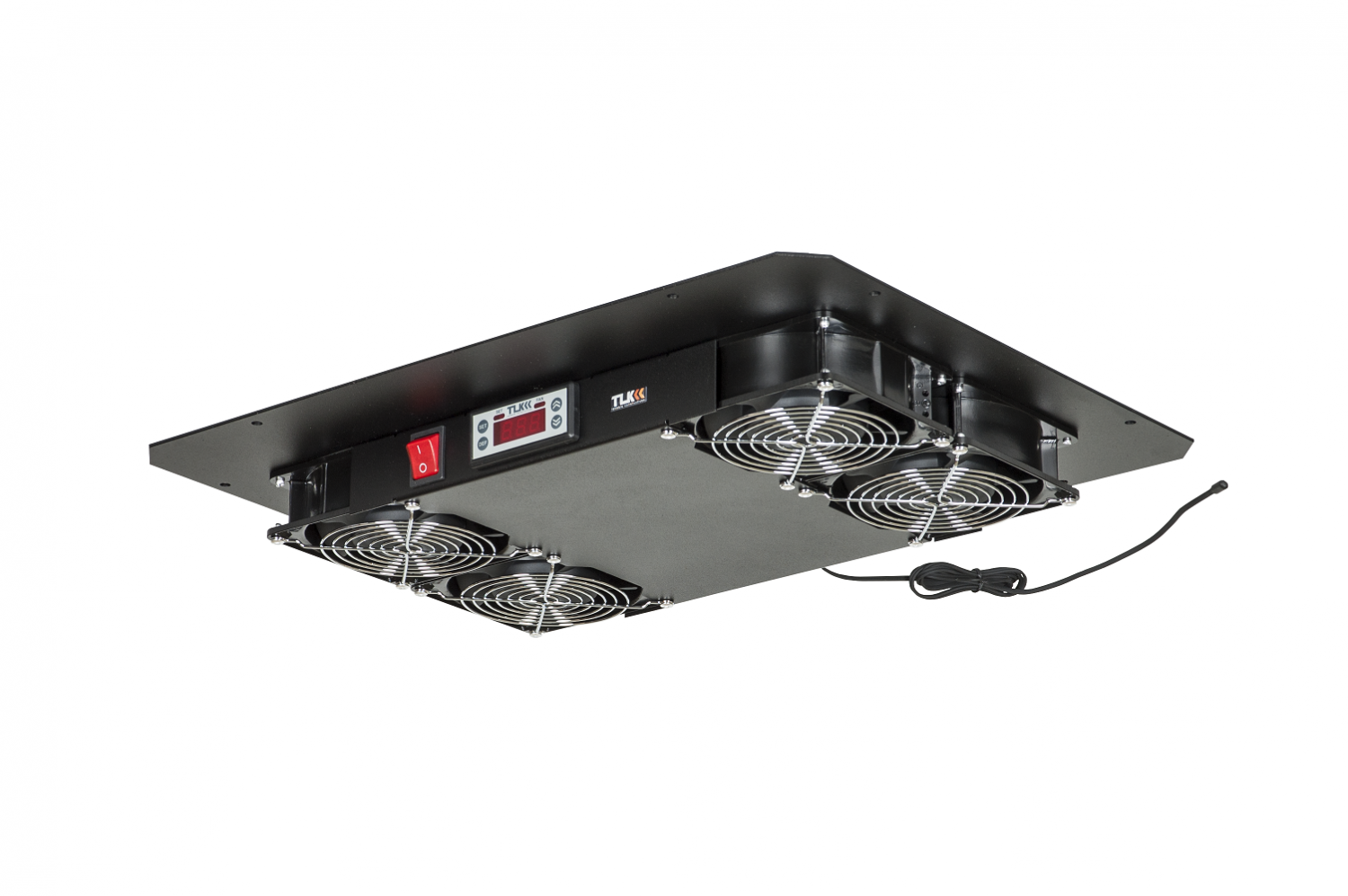 Все TLK TLK-FAN4-TERM-BK аксессуар для шкафов и стоек 19” видеонаблюдения в магазине Vidos Group