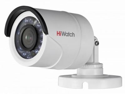 Все HiWatch DS-T200 (3.6 mm) 2 MPx уличная цилиндрическая HD-TVI камера с ИК-подсветкой до 20м видеонаблюдения в магазине Vidos Group