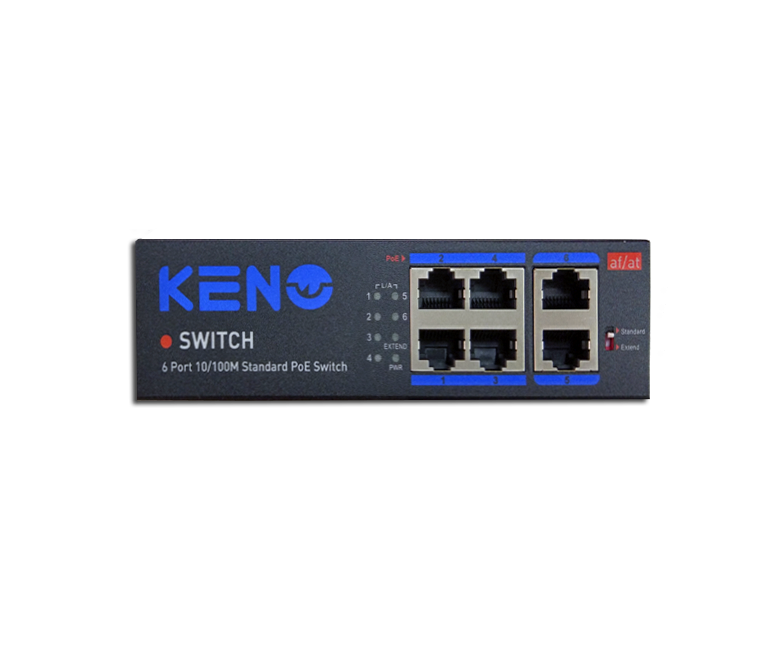 Все Keno KN-SW402POE+ Сетевой коммутатор видеонаблюдения в магазине Vidos Group