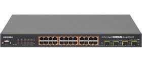 Все Коммутатор Ethernet с поддержкой PoE Beward STW-02404HP видеонаблюдения в магазине Vidos Group