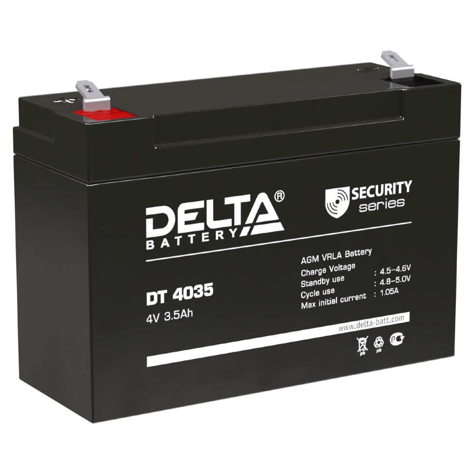 Все DELTA battery DT 4035 видеонаблюдения в магазине Vidos Group