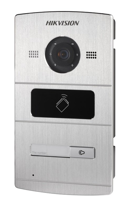 Все HikVision DS-KV8102-IM вызывная панель Hikvision видеонаблюдения в магазине Vidos Group