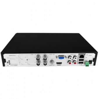 Все TRASSIR XVR-5104 v2 гибридный видеорегистратор видеонаблюдения в магазине Vidos Group