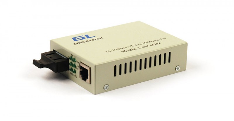 GIGALINK GL-MC-UTPF-SC2F-31SM-1310 медиаконвертеры 100Mbit и 1G