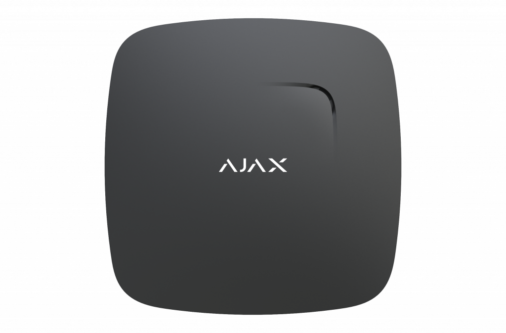 Все Ajax FireProtect (B) Датчик дыма с температурным сенсором видеонаблюдения в магазине Vidos Group