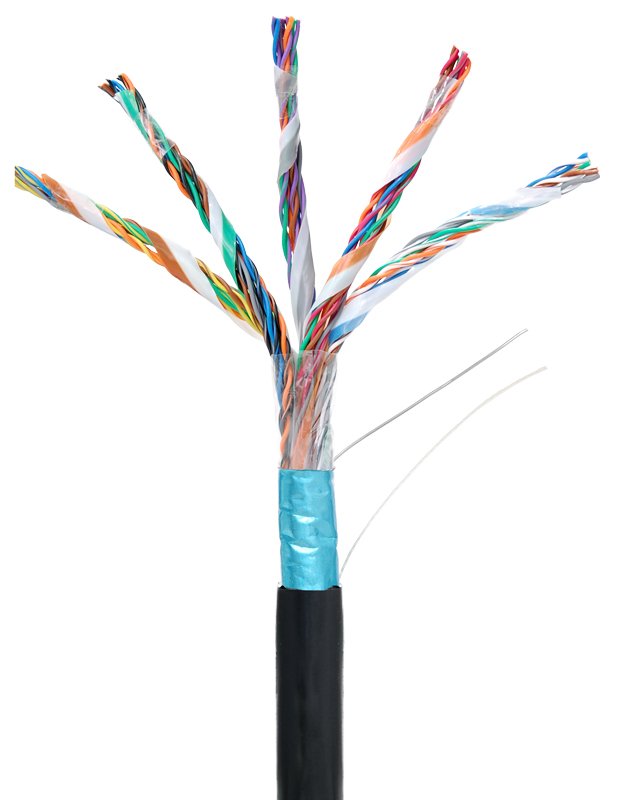 Все NETLAN EC-UF025-5-PE-BK-3 кабель видеонаблюдения в магазине Vidos Group