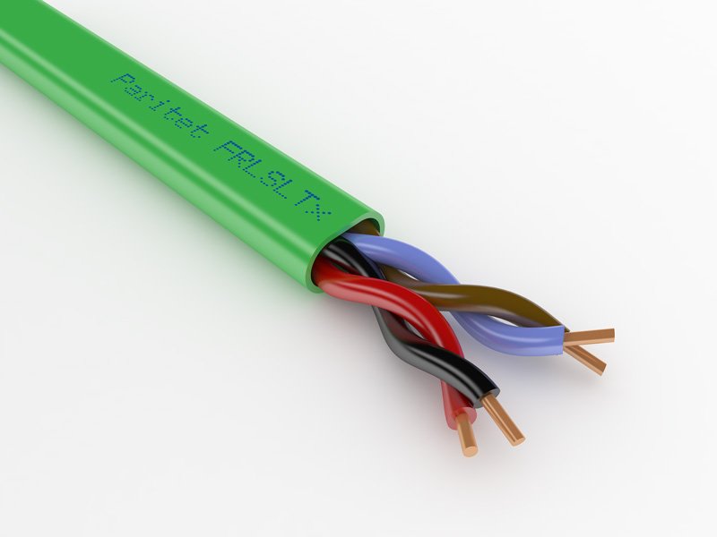Паритет КСРВнг(А)-FRLSLTx 2х2х1,13 мм (1,0 мм²) кабель огнестойкий для групповой прокладки