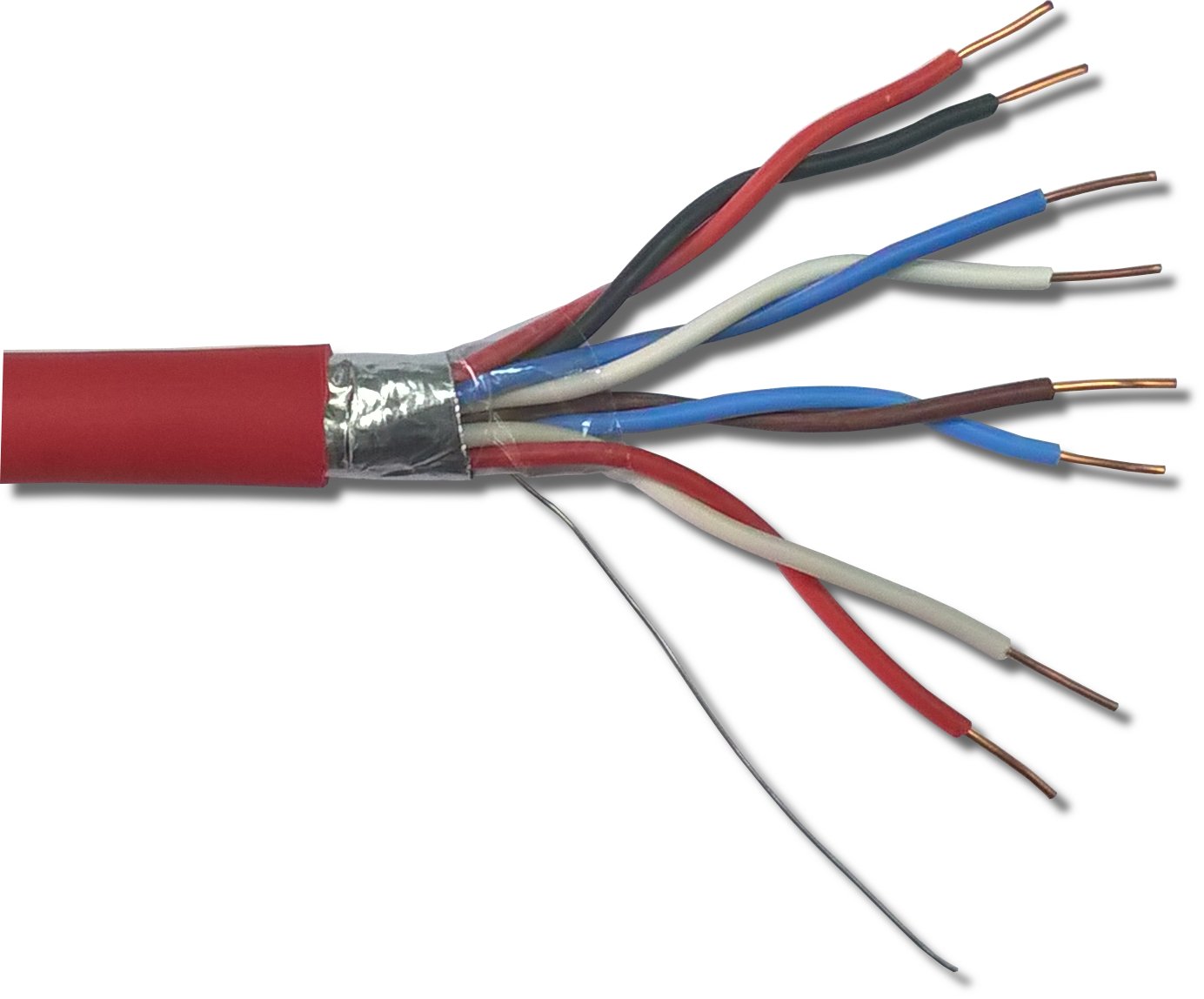 Паритет КСРЭВнг(А)-FRLS 4х2х0,97 (0,75кв мм) кабель огнестойкий для групповой прокладки