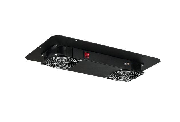 Все TLK TLK-FAN2-I-BK аксессуар для шкафов и стоек 19” видеонаблюдения в магазине Vidos Group