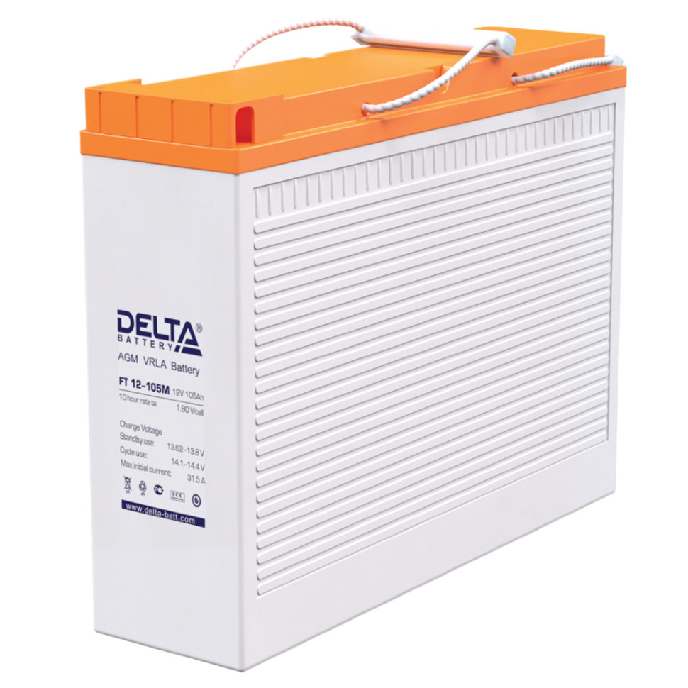 Все DELTA battery FT 12-105 M видеонаблюдения в магазине Vidos Group