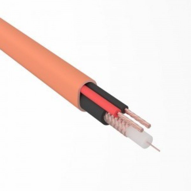 Rexant кВк-В-2+2х0,50 мм² нг(А)-HF (01-4222) кабель комбинированный для видеонаблюдения