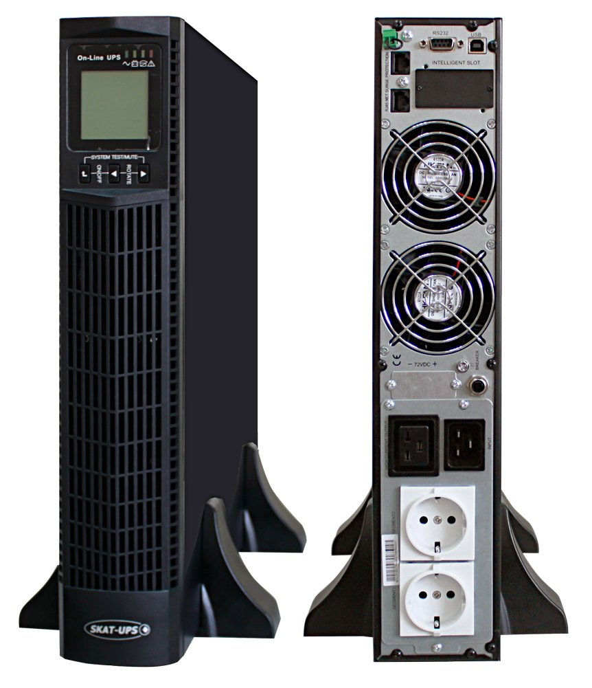Все БАСТИОН SKAT UPS-1000 RACK+2x9Ah ИБП 900 Вт видеонаблюдения в магазине Vidos Group