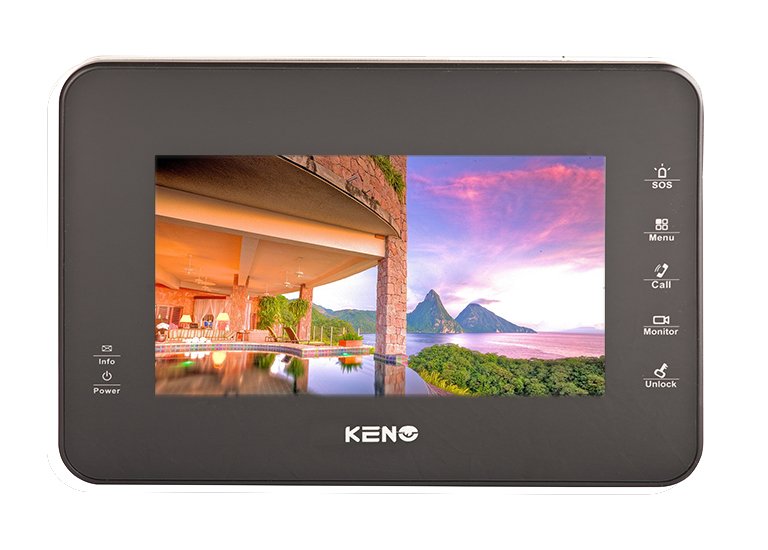 Все Keno KN-70G IP видеодомофон видеонаблюдения в магазине Vidos Group