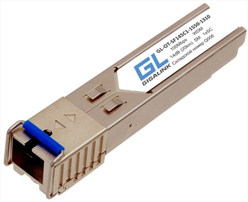 GIGALINK GL-OT-SG20LC1-1550-1310-D SFP модули 1G одноволоконные (WDM)
