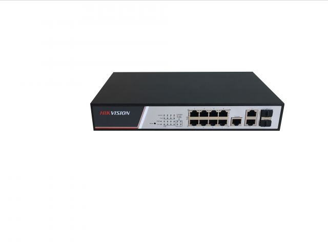 Все Hikvision DS-3E2310P сетевой коммутатор без РоЕ видеонаблюдения в магазине Vidos Group