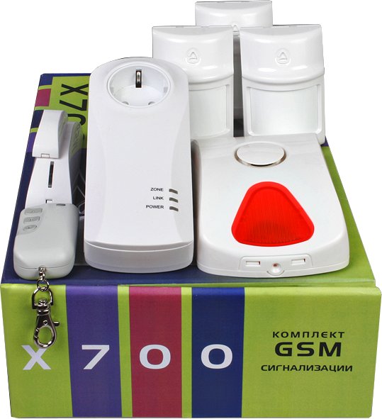 Все Сиб. Арсенал Комплект GSM-сигнализации "X-700" видеонаблюдения в магазине Vidos Group